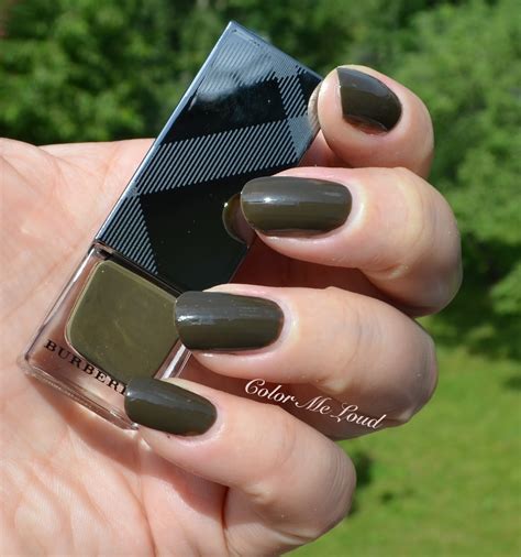 burberry khaki green nail polish|Nail Polish .